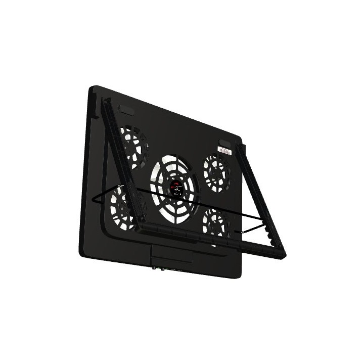 Base Refrigeración Mars Gaming 17.3" USB Negra (MNBC2)