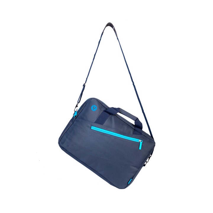 Maletin NGS Monray 15.6" Nylon Negro/Azul (GINGER BLUE)