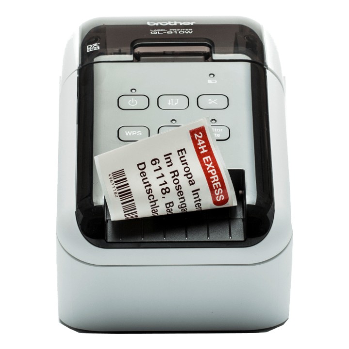 Impresora Térmica BROTHER WiFi Negra/Blanca (QL-810WC)