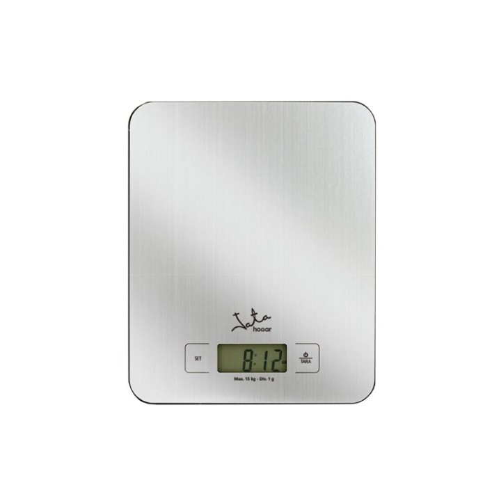 Jata 719 Báscula De Cocina Digital Acero Inoxidable Hasta 15 Kg