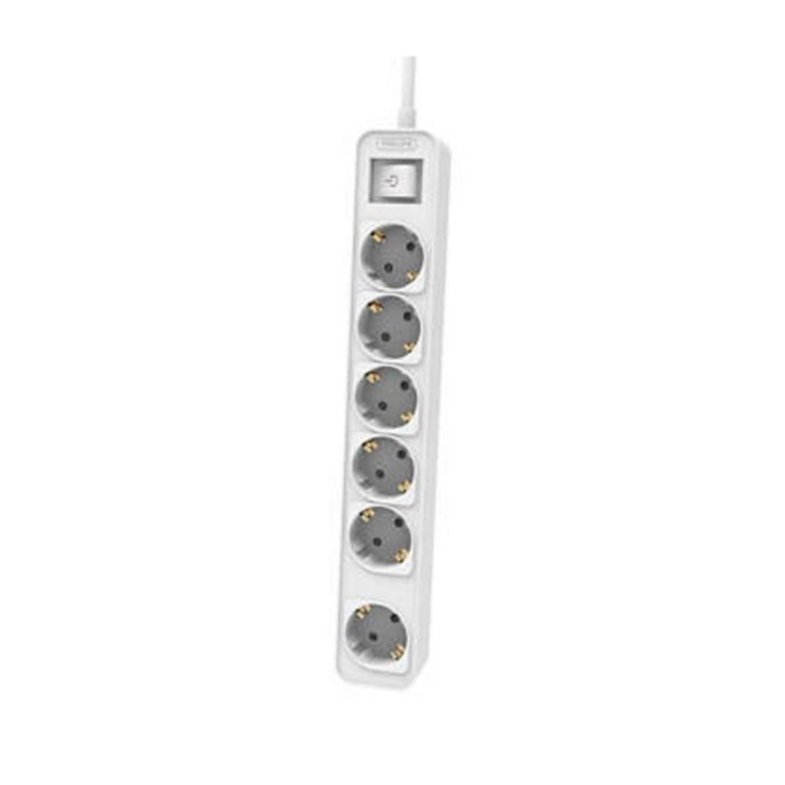 Philips CHP2164W/62 Regleta con Interruptor de 6 Tomas 1.5m Blanco