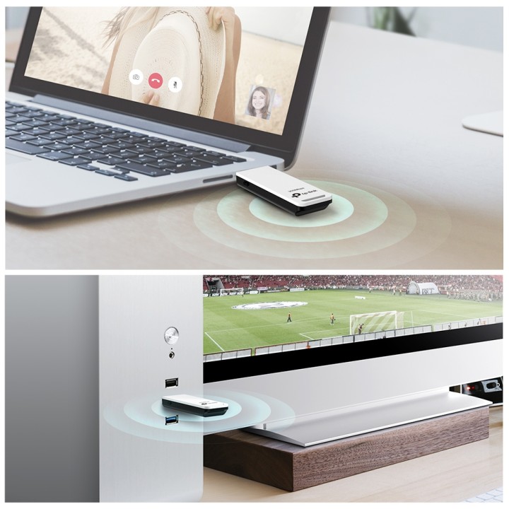 Adaptador TP-Link N300 USB 2.0 WLAN WiFi 4 (TL-WN821N)
