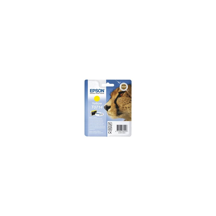 Tinta Epson T0714 Amarillo 5.5ml (C13T07144012)