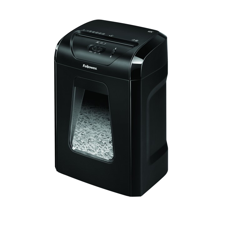Destructora Fellowes 12C 19L P-4 Negra (7120101)