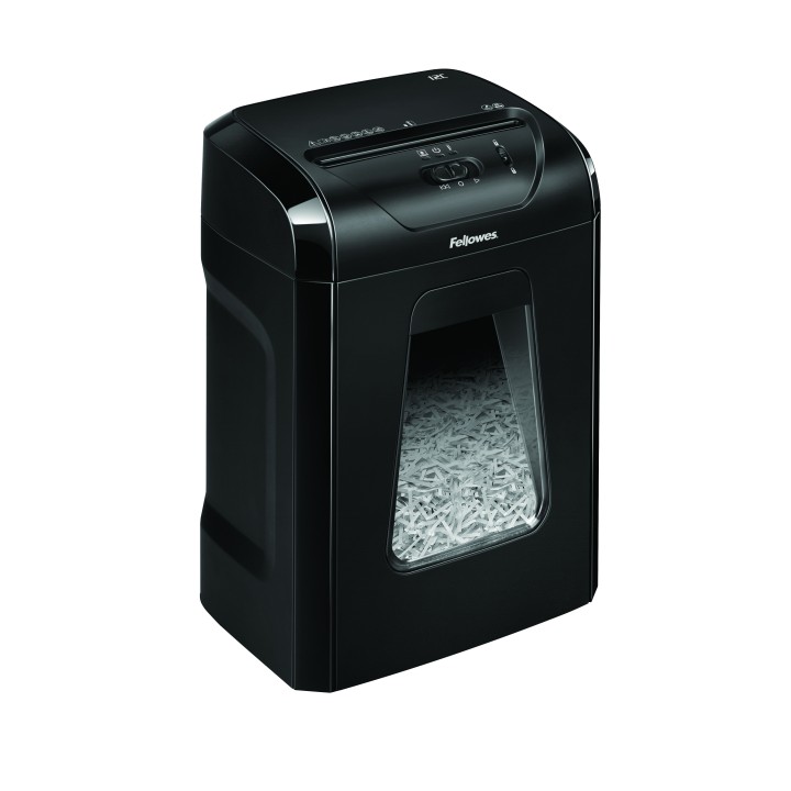 Destructora Fellowes 12C 19L P-4 Negra (7120101)
