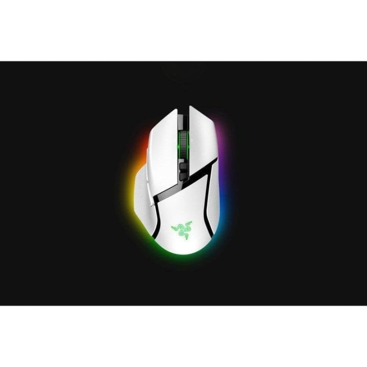 Razer Basilisk V3 Pro Ratón Gaming Inalámbrico 30000 DPI Blanco