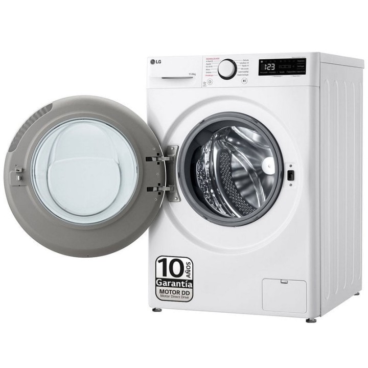 LG F4DR6011AGW Lavasecadora de Carga Frontal 11Kg/6Kg D Blanca