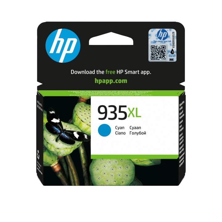 Tinta HP 935XL Cian 9.5ml 825 páginas (C2P24AE)