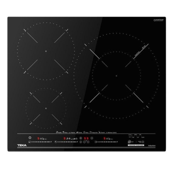 Teka IZC 63632 MPT Placa de inducción con Sensores de temperatura, Zona XL y Función Paella 60cm