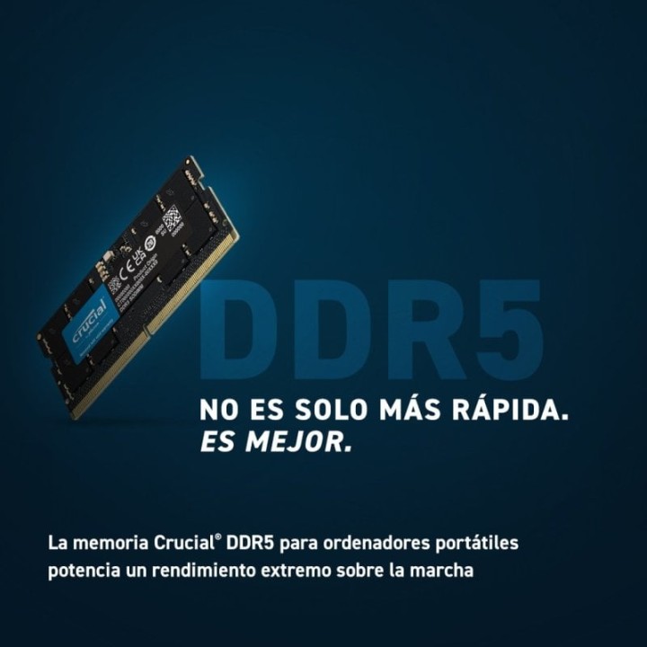 Crucial CT16G56C46S5 DDR5 SO-DIMM 5600MHz 16GB ECC CL46