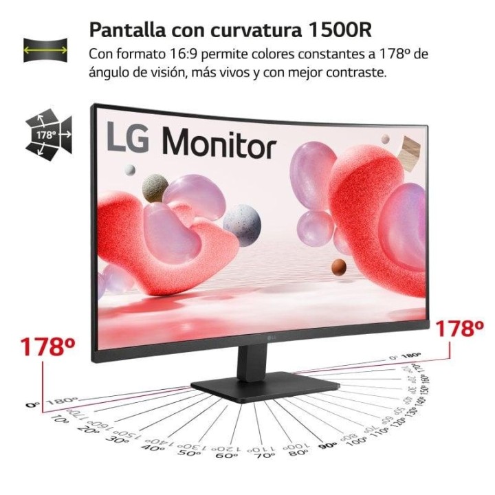LG 32MR50C-B 31.5" LED FullHD 100Hz FreeSync Curva