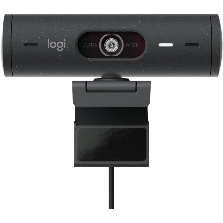 Logitech Brio 505 Webcam Full HD 1080p con Corrección de iluminación y encuadre Automático Grafito
