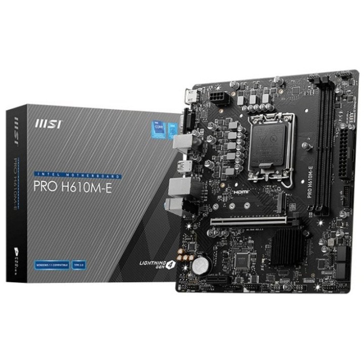 MSI PRO H610M-E