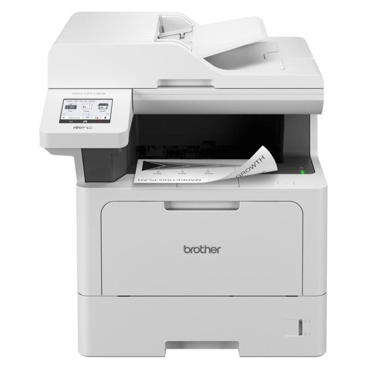 Brother MFC-L5710DW Impresora Multifunción Láser Monocromo WiFi Dúplex Fax Blanca