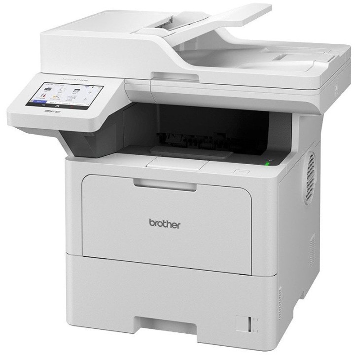 Brother MFC-L6710DW Impresora Multifunción Láser Monocromo WiFi Dúplex Fax Blanca