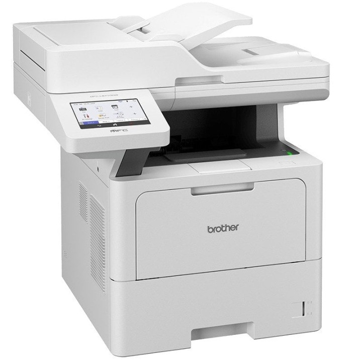 Brother MFC-L6710DW Impresora Multifunción Láser Monocromo WiFi Dúplex Fax Blanca