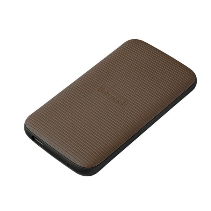 SSD externa Intenso TX100 500GB USB 3.2 Gen 2 NVMe Rubber Shockproof Marrón