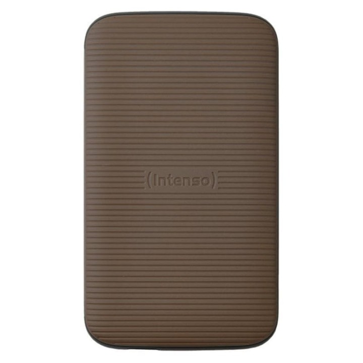 SSD externa Intenso TX100 500GB USB 3.2 Gen 2 NVMe Rubber Shockproof Marrón