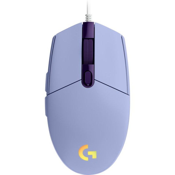 Logitech G G102 LightSync Ratón Gaming 8000DPI Lila