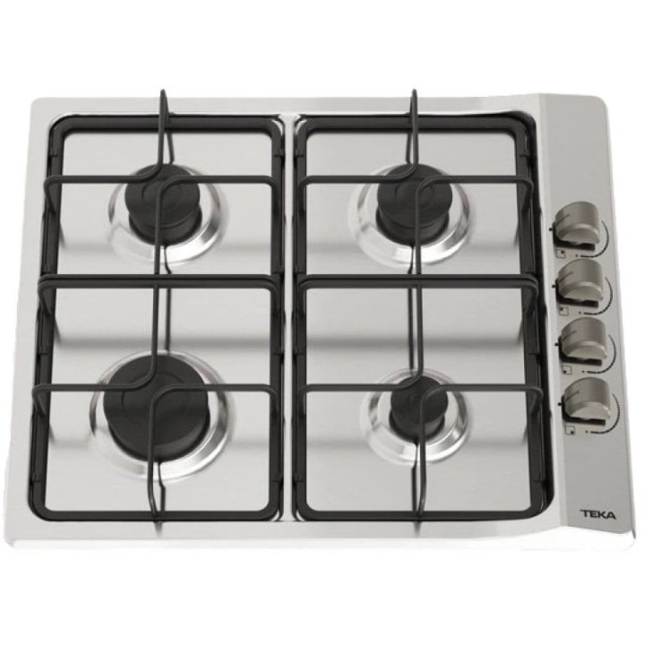 Teka E/60.3 Placa de Gas 4 Zonas 60cm Acero Inoxidable