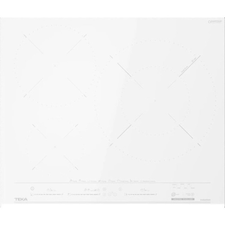 Teka MestrePaeller IZC 63632 MPT WH Placa de Inducción con 3 Zonas 1 Zona XL 60cm Blanca