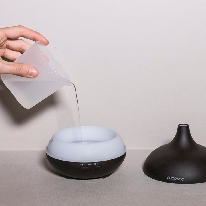 Cecotec Pure Aroma 150 Yin Humidificador Ultrasónico y Difusor de Aroma Pack 2 Unidades