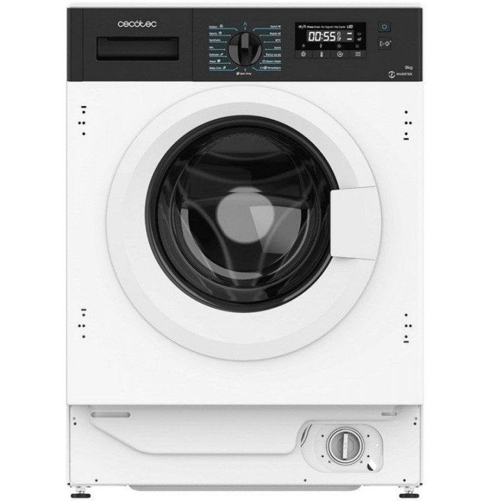 Cecotec Bolero DressCode 940 BI Inverter A Lavadora Integrable de Carga Frontal 9Kg A