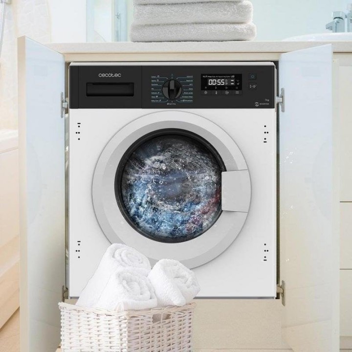 Cecotec Bolero DressCode 940 BI Inverter A Lavadora Integrable de Carga Frontal 9Kg A