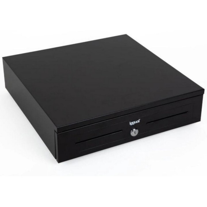 Iggual IRON-HD Cajón Portamonedas 41cm 5+8 negro