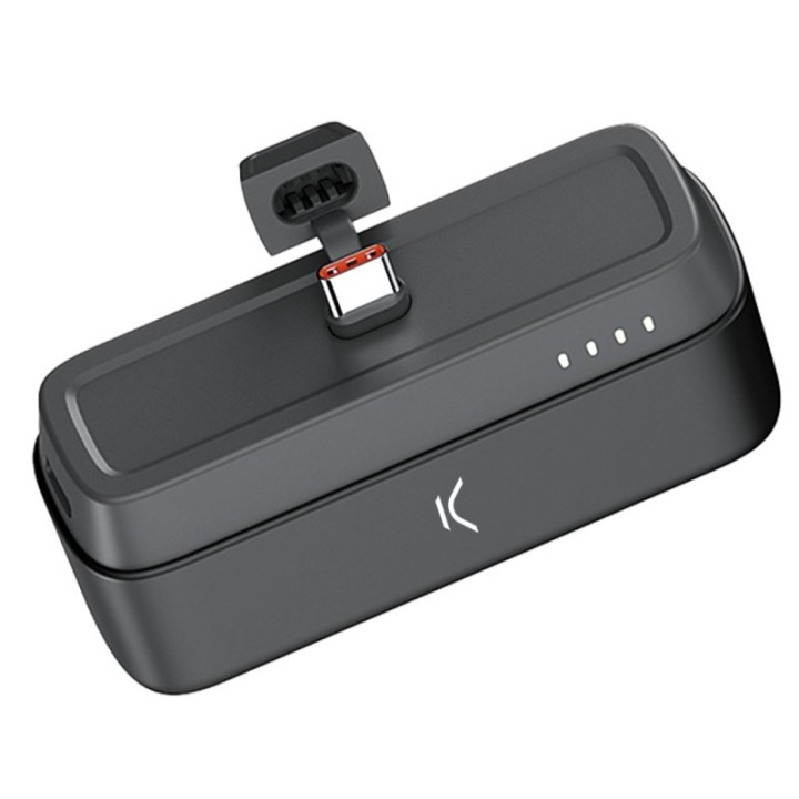 Ksix Plugandamp Powerbank De Bolsillo 4.800 Mah 10W Negra