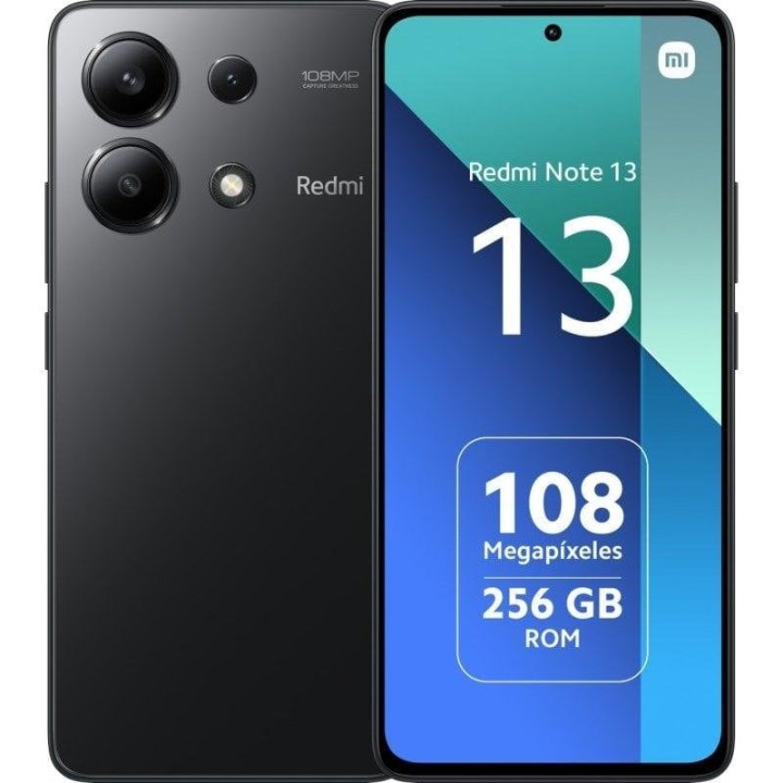 Xiaomi REDMI Note 13 4G 8GB 256GB 6.67" Negro