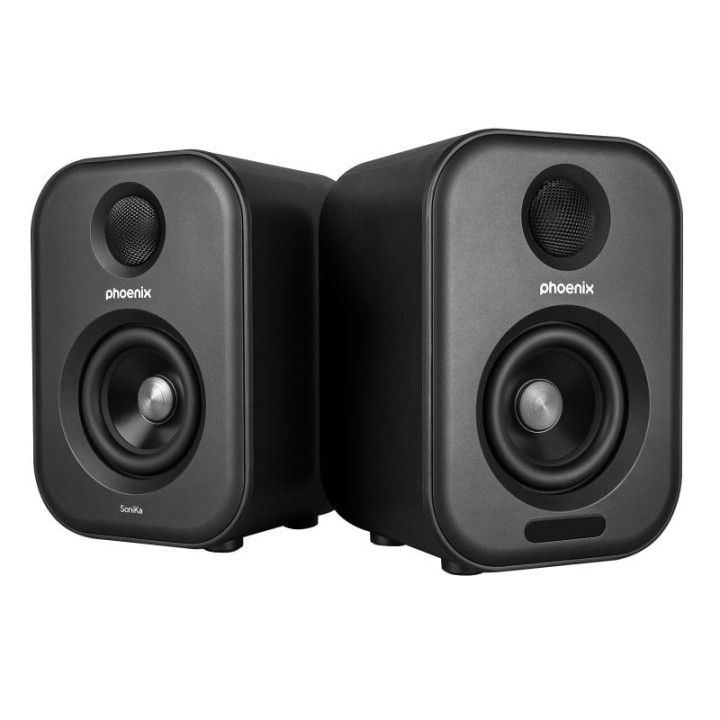 Phoenix Sonika Altavoces de Estudio Activos Bluetooth 50W RMS Negros