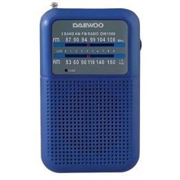 Daewoo DW1008 Radio Portátil Azul