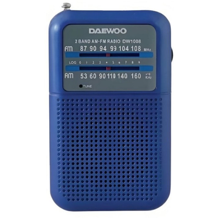 Daewoo DW1008 Radio Portátil Azul