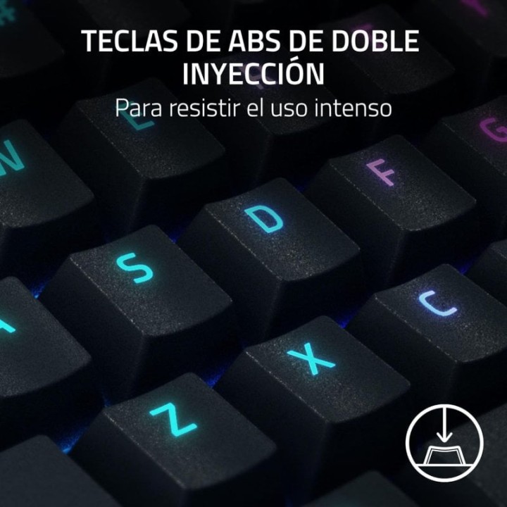 Razer BlackWidow V4 X Teclado Mecánico Gaming con Razer Chroma RGB Yellow Switch
