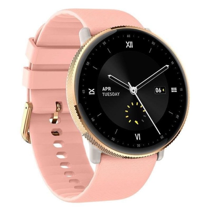 Cool Forever Smartwatch Pantalla Amoled Silicona Rosa