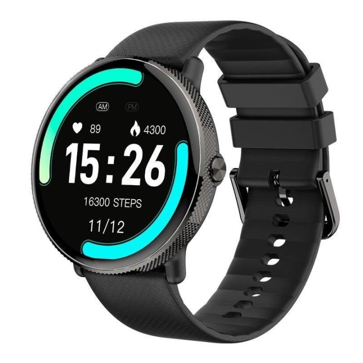 Cool Forever Smartwatch Pantalla Amoled Silicona Negro