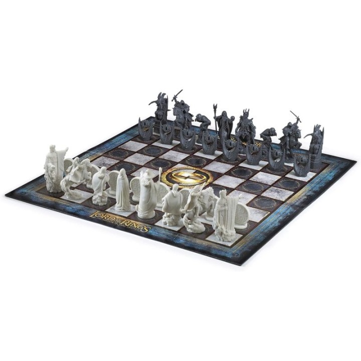 Noble Collection Juego de Ajedrez El Señor de los Anillos: Batalla por la Tierra Media