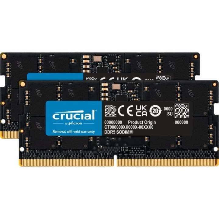 Crucial CT2K16G56C46S5 DDR5 SO-DIMM 5600MHz 32GB 2x16GB CL46