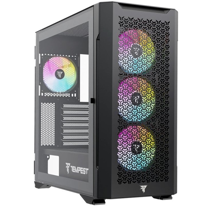 Tempest Airflow Bastion ARGB ATX Negra