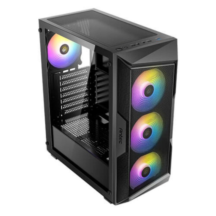 Antec AX61 Elite Midi Tower Cristal Templado ARGB USB 3.0 Negra