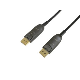 Cable EQUIP DP/M a DP/M 20m Negro (EQ119442)