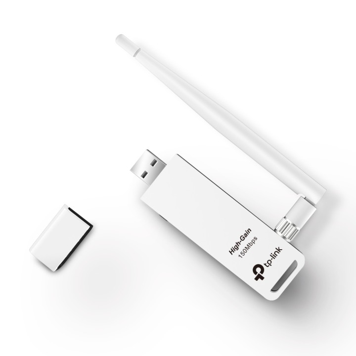 Adaptador TP-Link AC150 WiFi USB 2.0 Blanco (TL-WN722N)