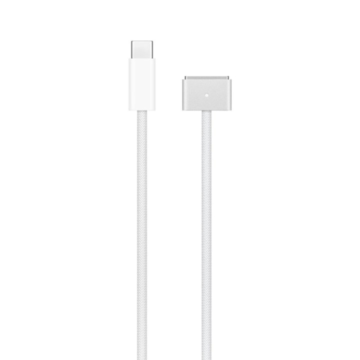 Cable Compatible Apple Usb-c A Magsafe 3 Para Macbook Trenzado 2m