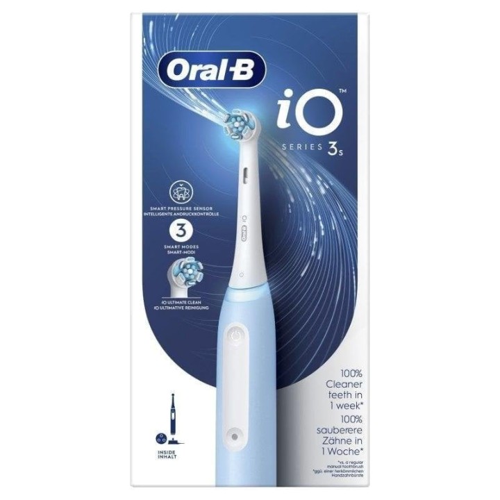Oral-B iO 3 Cepillo de Dientes Eléctrico Azul
