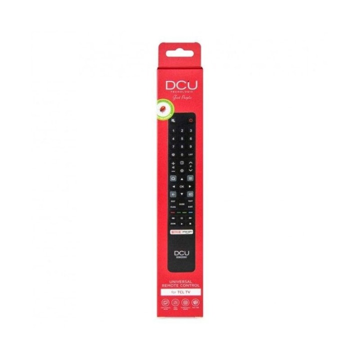 Mando a Distancia Universal DCU 30902050 para TVs TCL Negro