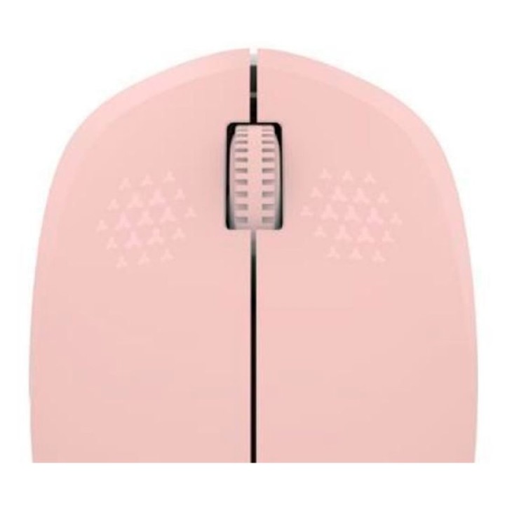 Nilox MXMOWI4014 Ratón Inalámbrico 1000DPI Rosa