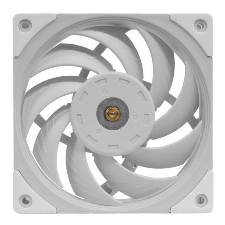 Mars Gaming MF-NC Ventilador PWM 120mm Rodamiento FDB de Cobre con Aspas Híbridas Blanco