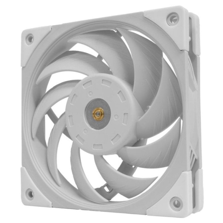 Mars Gaming MF-NC Ventilador PWM 120mm Rodamiento FDB de Cobre con Aspas Híbridas Blanco