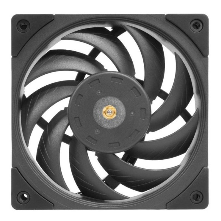 Mars Gaming MF-NC Ventilador PWM 120mm Rodamiento FDB de Cobre con Aspas Híbridas Negro
